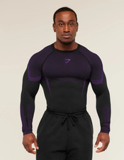 NUOVA Felpa con Cappuccio Gymshark Onyx 5.0 V5 Viola | Più Taglie| ✅ORDINE SPEDITO✅