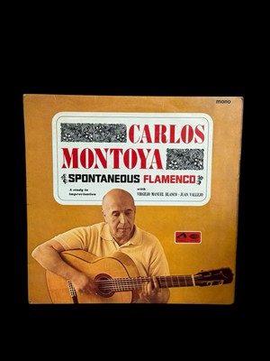 Carlos Montoya - Spontaneous Flamenco - UK LP Vinyl Record 1966 Latin Flamenco