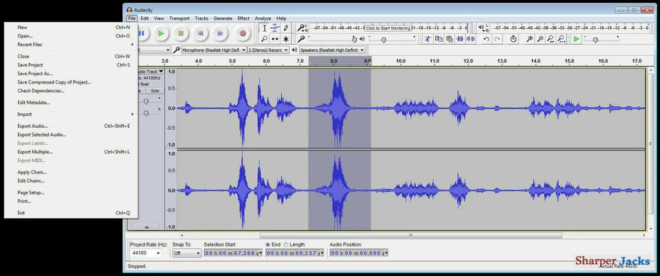 NEW & Fast Ship! Audacity - Sound Studio Audio Recording - MP3 Music Editor Mac - Image 4 of 4