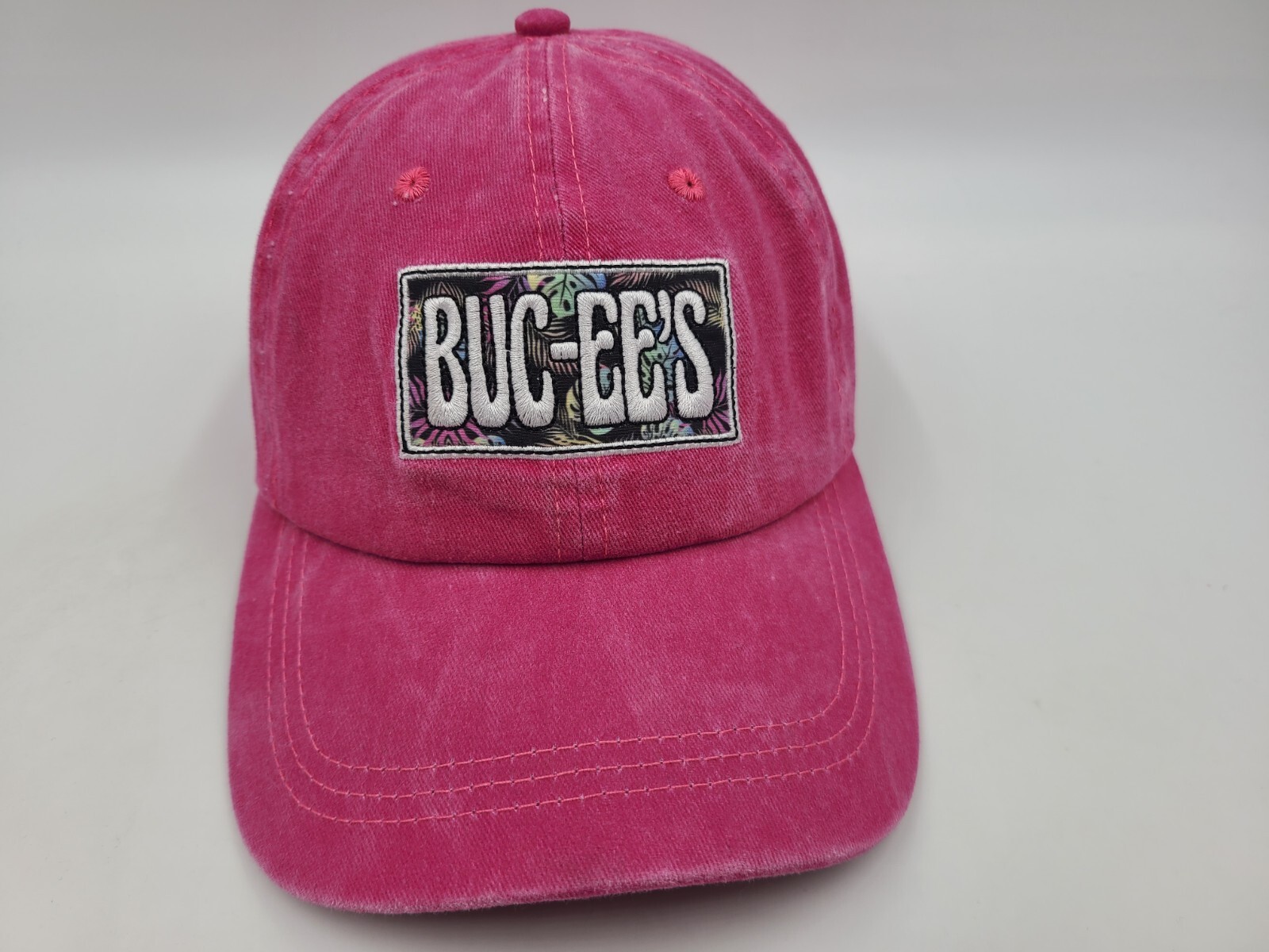 Women Buc-ees Gas Station Strapback Adjustable Hat Cap Baseball Mom Gift Pink