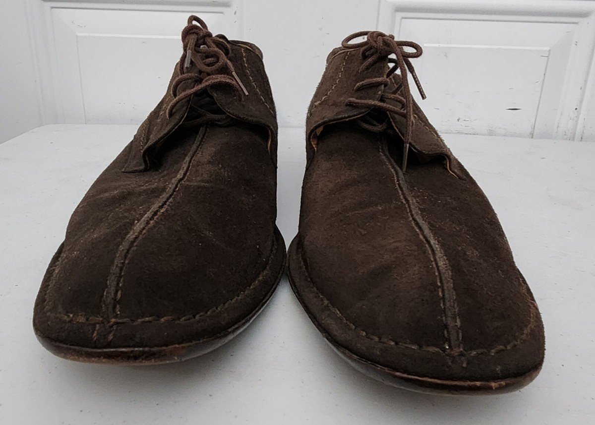 Mezlan Men\'s Rusty Oxford 100% Suede and Calfskin Shoes Size 10M Black Amazon.com | Mezlan - Men main image 2