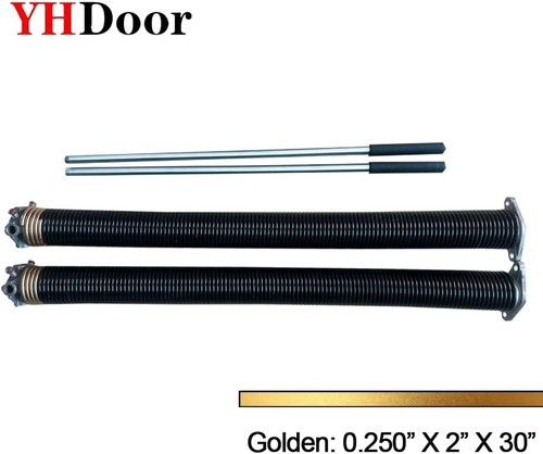 Durable Garage Door Torsion Springs with Winding Bars - Rust-Resistant Design - Picture 4 of 6