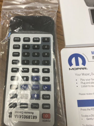 MOPAR Wireless Infrared Remote 68189014AA and Manual for Media Player - Bild 2 von 5