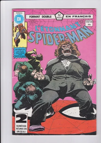 L'etonnant Spider-Man #135/ 136, 1982 Heritage Editions French Canadian