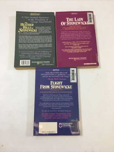 Set of 3 - Stonewycke Trilogy - Michael Phillips & Judith Pella (Pbck, 1986) - Picture 6 of 16