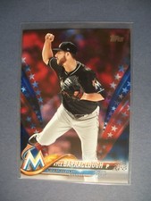 KYLE BARRACLOUGH 2018 Topps Independence Day #US15 Marlins 66/76