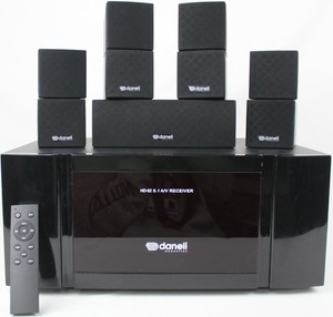 Daneli Acoustics HD-52 5.1 Home Theater System 1500W, MP4, Bluetooth