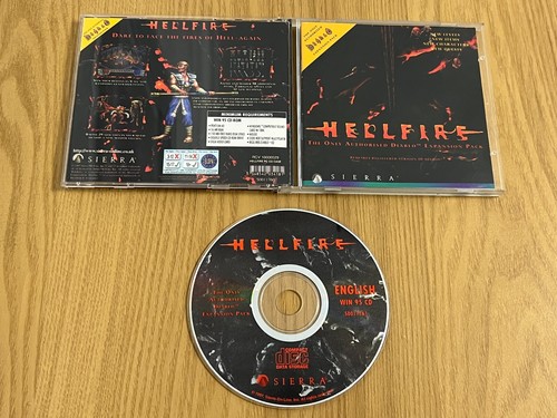 Sierra Hellfire Vintage PC CD-ROM Game - Unboxed & Working -👽Retro Gift Idea👽 - Afbeelding 9 van 24