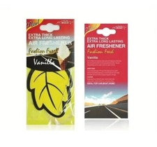 Duft Baum Vanille Autoduft Auto Lufterfrischer Duftbäume Wunder Baum 3 Stk. ☆