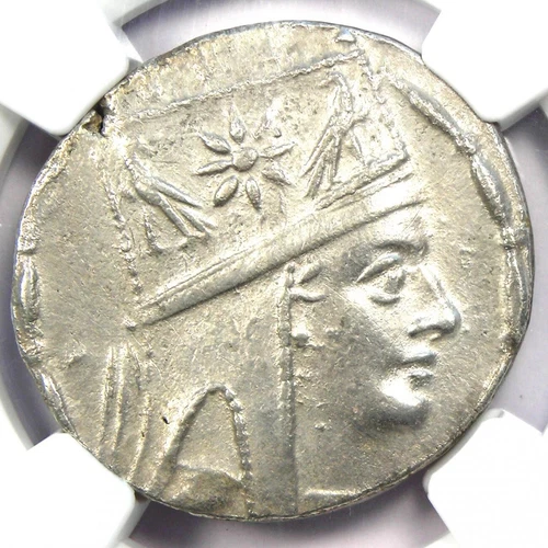 Tigranes II AR Tetradrachm Kings of Armenia Coin 95-56 BC - Certified NGC AU