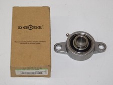 New Dodge F2B-SCEZ-012-SHSS Flange Mount Ball Bearing Baldor Electric ABB Unit