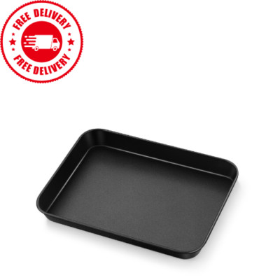 Nonstick 9'' Mini Toaster Oven Tray   Durable,Easy to Clean,Oven Safe Broiler Pan