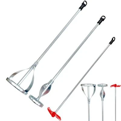 BlueSpot 3pc Drill Paint Plaster Mixer Paddle Mixing Whisk Power Tool Set