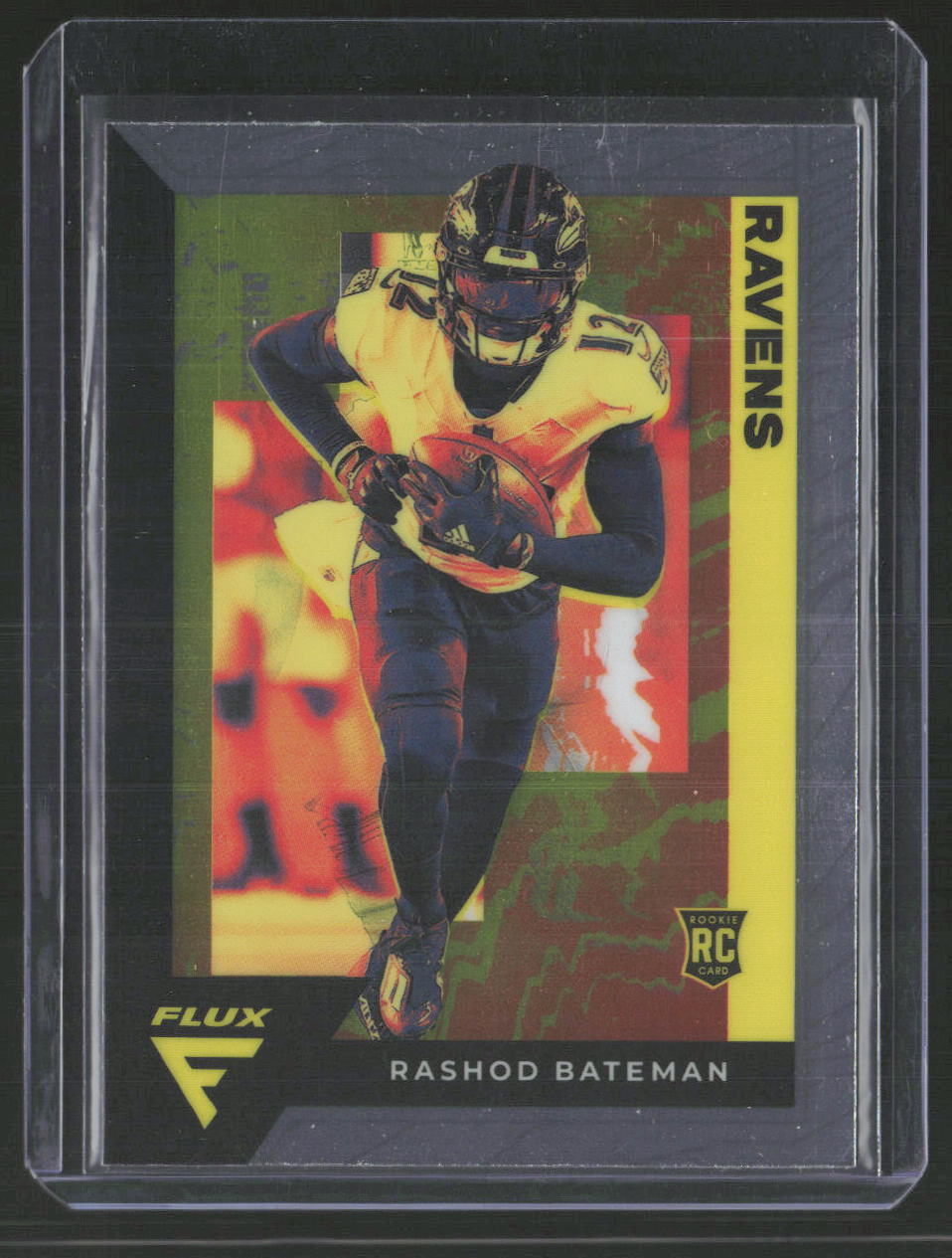 2021 Panini Chronicles Rashod Bateman Flux Rookies #FX-15