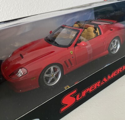 Hotwheels Elite Super America Ferrari 575 Red | eBay