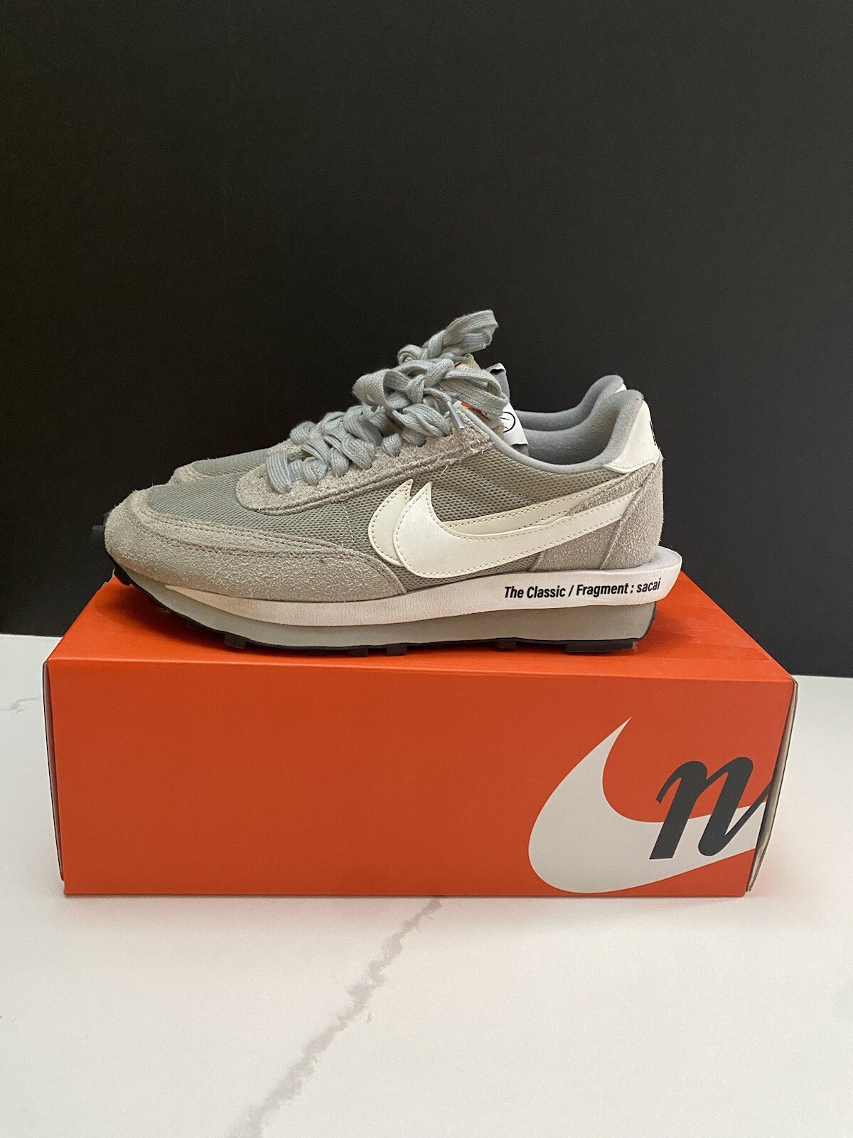SACAI X NIKE Taglia 8 5 Nike LDV Waffle x Fragment Design x Sacai Grigio