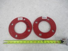 LOT OF 2 FNW RED FNW73PM DUCTILE IRON BACK-UP FLANGES, U0116