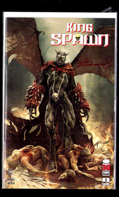 King Spawn 2021-Current   Image   USA  #9 mit Signatur Coverartist Björn Berends