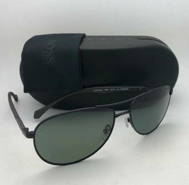 Hugo Boss Polarized Men's Stainless Steel Aviator Sunglasses 0824S 0YZ2 RC 