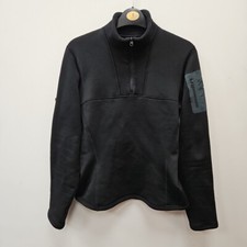 Arc'teryx Black Fleece 1/4 Zip Top Jumper Layer Jacket Size 8 - 10 Womens