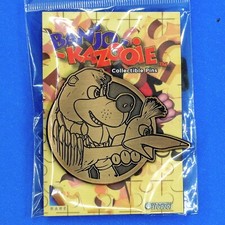 Banjo-Kazooie Limited Edition Antique Gold Emblem Enamel Pin Figure