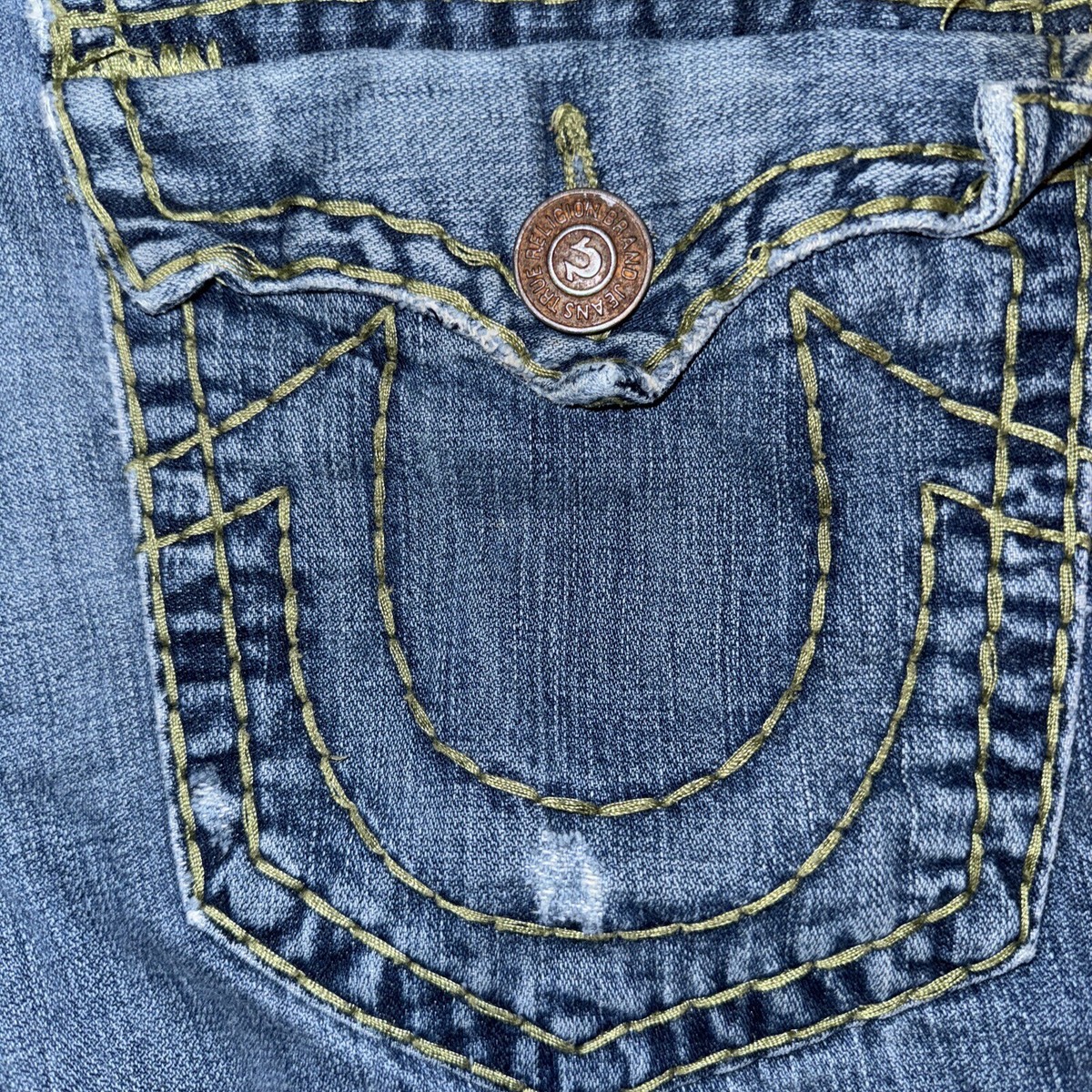 TRUE RELIGION プレミアムデニム ジーンズ Y2K 00's USA True Religion