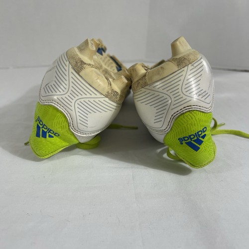 Adidas Scarpe da Calcio Uomo 8.5 F50 G40315 2011 Bianco Verde Blu - Foto 11 di 14