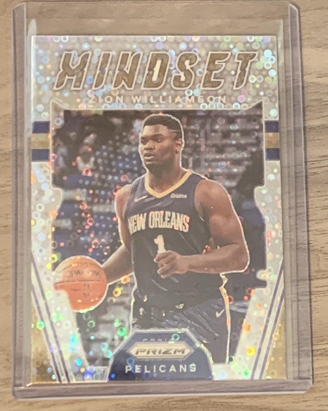 Zion Williamson 2021-22 Panini Prizm Mindset #7 New Orleans Pelicans