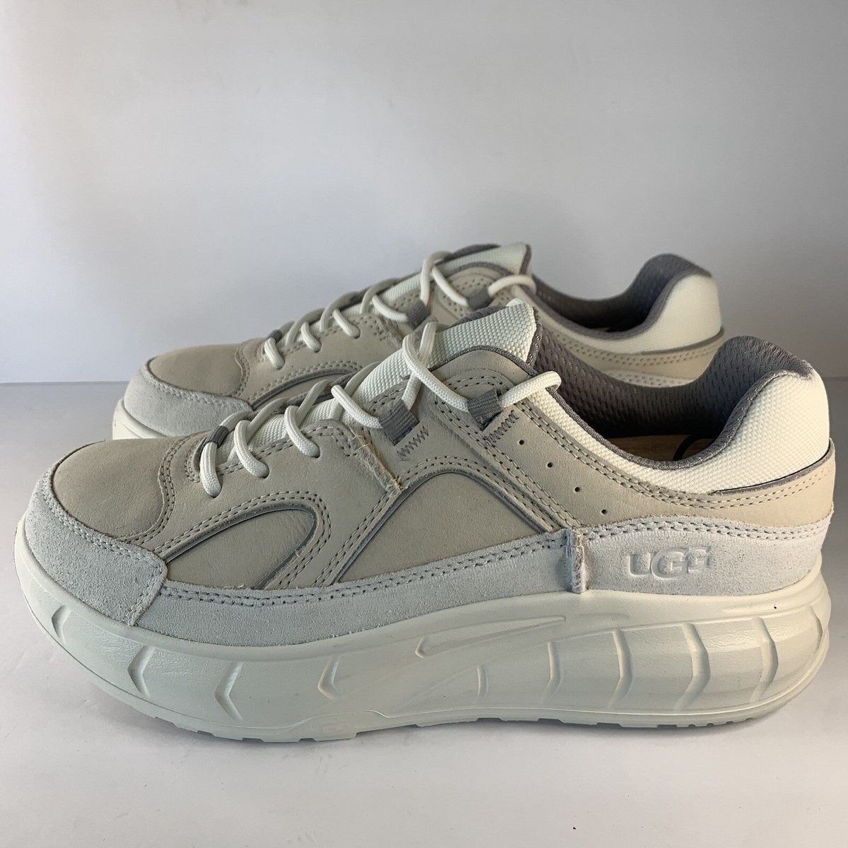 UGG Westsider Low Weather Shoes Silt Nubuck Leather Men display picture 2