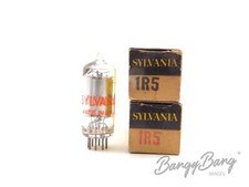 2 Vintage Sylvania 1R5 Pentagrid Converter Heptode Frequency Audio Vacuum Tube V
