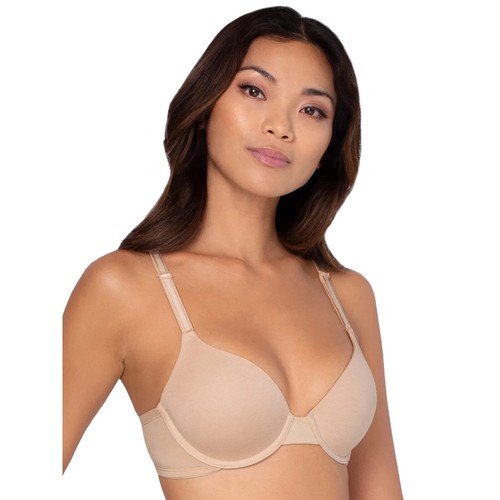 Fruit of the Loom Women T-Shirt Bra 3 Pack Style FT938 Tan Black & Maroon Size M - Bild 2 von 8