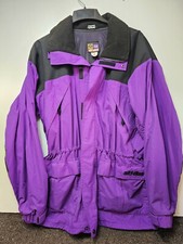 Sno Gear Ski-Doo Black Purple Winter Jacket Womens Size Large