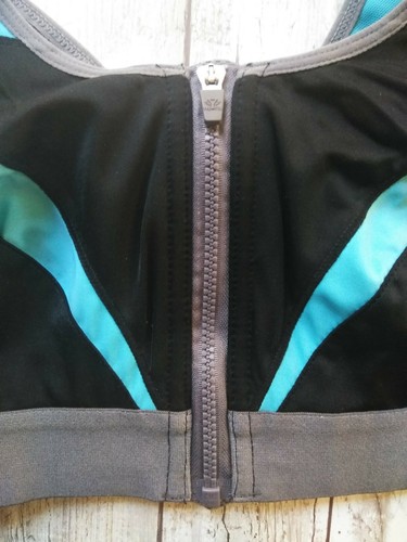 take New with tags 7067 yvetty sports turquoise/ sport bra 34b - Picture 4 of 4