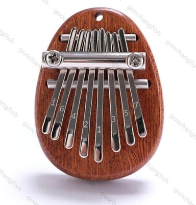 8 Tones Finger Harp Mini Kalimba Wooden Thumb Piano Musical Instrument
