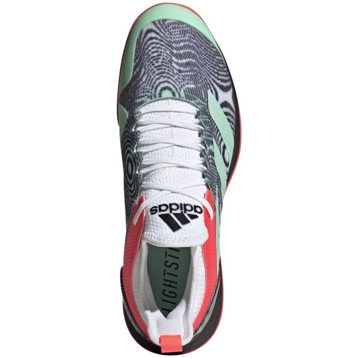 Adidas Adizero Ubersonic 4 Optical Illusion Zverev Tennis Shoes GY3319