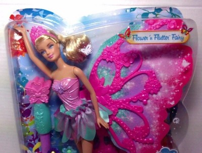 Barbie барби-Фея цветочное превращение розовая (ш4469) (746775053352)