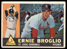 1960 Topps Ernie Broglio Cincinnati Reds #16