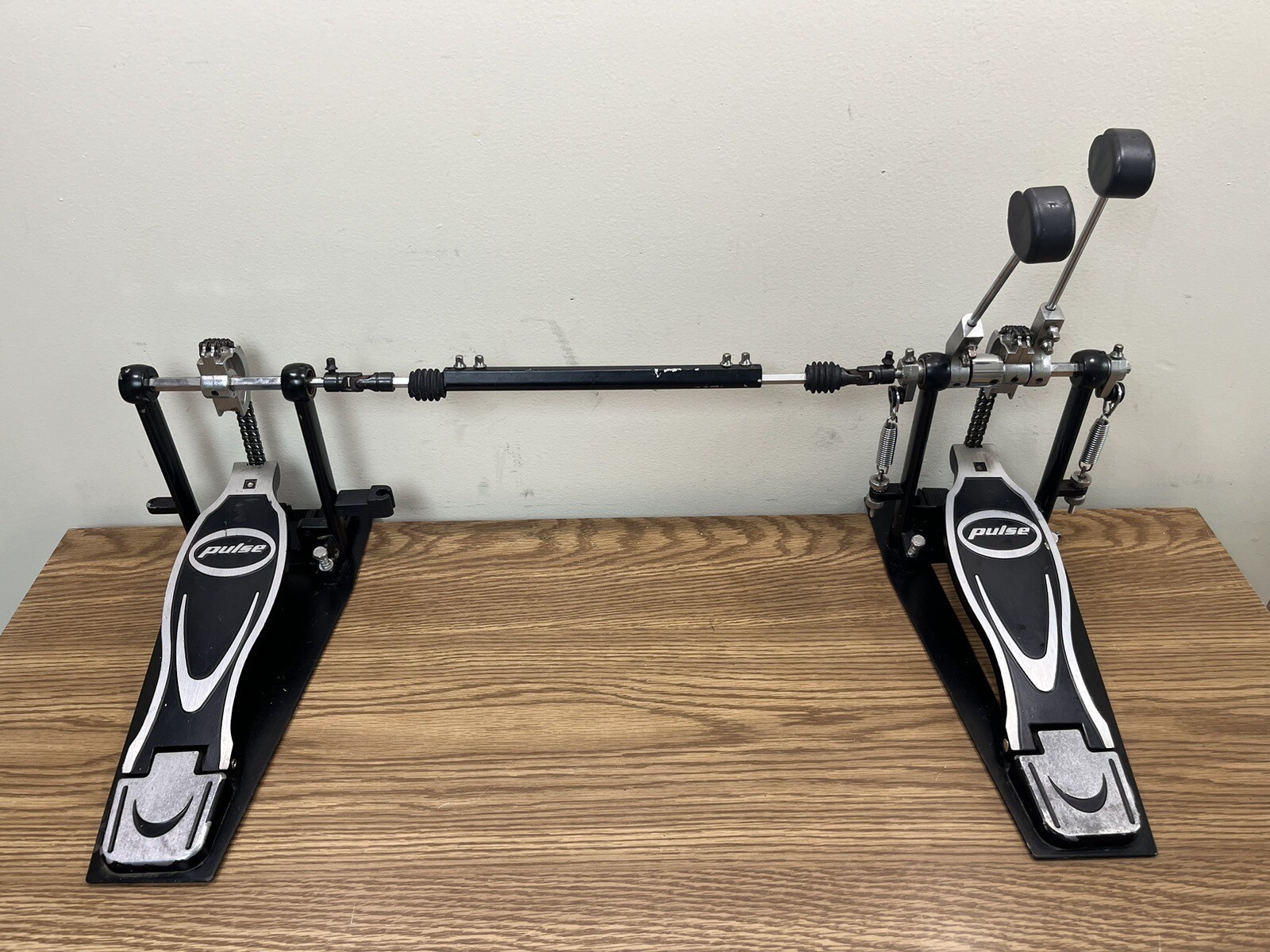 Pulse Dual Chain Double Bass Drum Pedal eBay