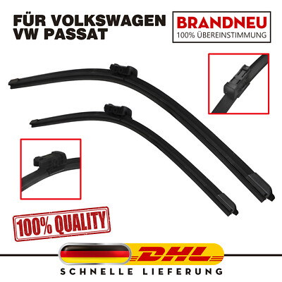 2x SCHEIBENWISCHER VORNE  GOLF 5 1K 6 5K AJ BJ 05- JETTA 3 1K BJ 05-10 DHL