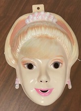 BIRTHDAY PRINCESS BARBIE HALLOWEEN MASK PVC