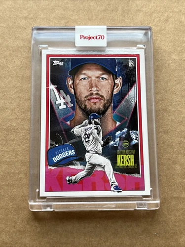 2021 Topps Project70® #63 1981 Clayton Kershaw by Ben Baller LA Dodgers