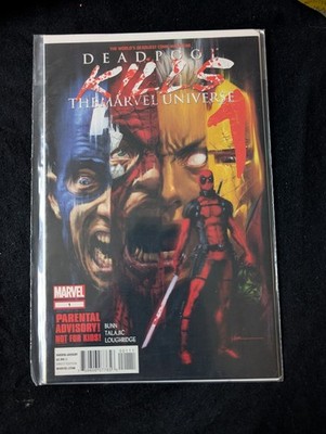 Deadpool Kills The Marvel Universe #1, 2, 3, 4 Bunn First Print Complete Run