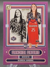 Georgia Amoore  2025 Donruss WNBA Franchise Features #20 Purple Press Proof RC
