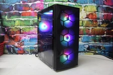 Custom Black Gaming Desktop PC Intel Core i7 3.40 Quad 32 GB SSD Nvidia RTX 5060