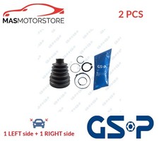 CV JOINT BOOT KIT PAIR FRONT RIGHT LEFT WHEEL SIDE GSP 780418 2PCS P NEW