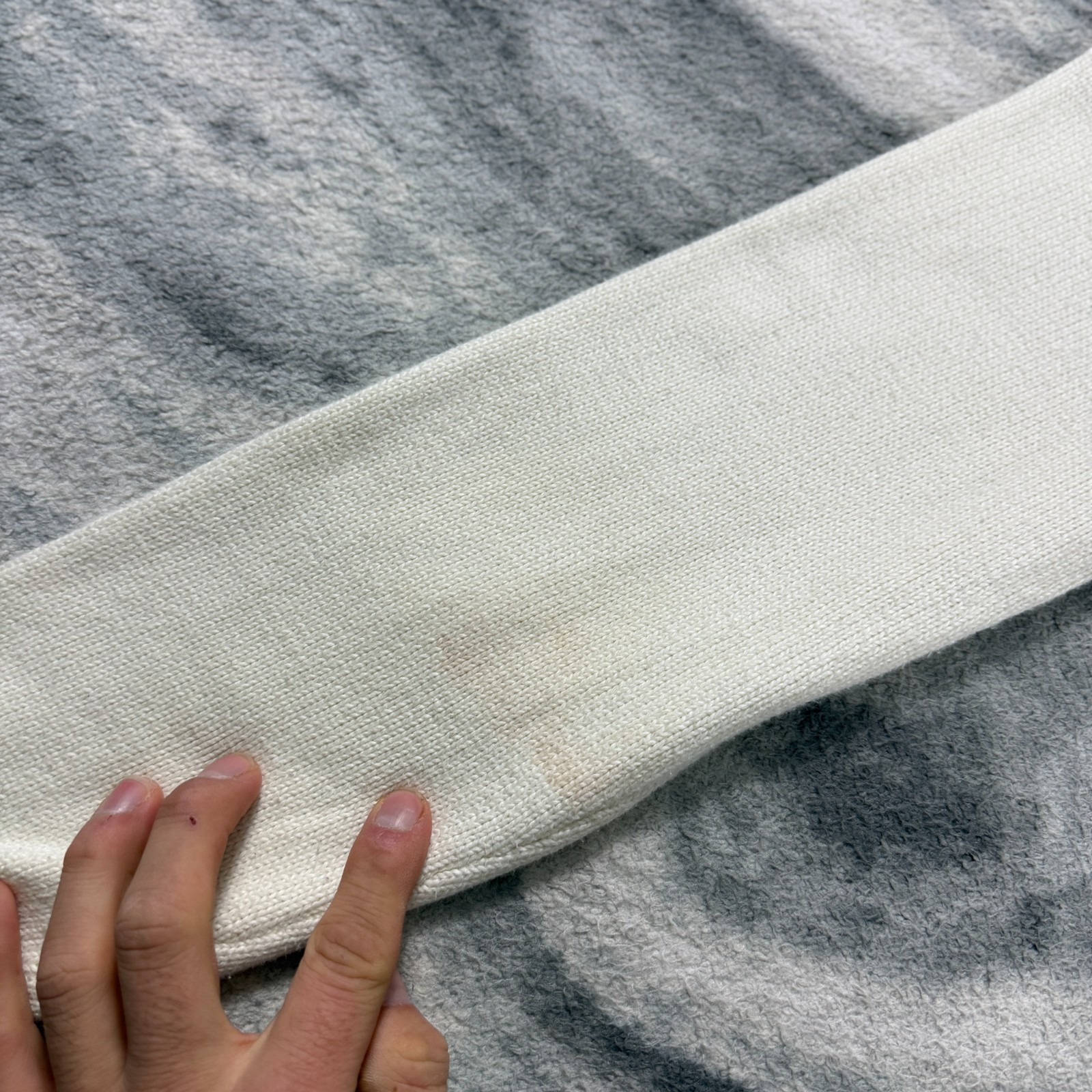 Vintage Ralph Lauren 2000's Y2K Polo Cream 3-Button High Neck Size Medium Jumper image 3