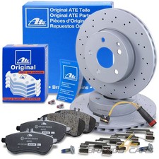 ATE BREMSSCHEIBEN Ø295 +BELÄGE +VWK VORNE FÜR MERCEDES C-KLASSE W204 S204 C204