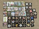 Mixed Lot of 56 Loose Untested Video Game Discs Only From Mix System Consoles