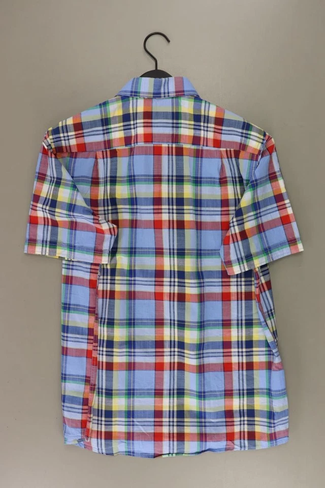 ⭐ Casa Moda camicetta per uomo taglia 52, L a quadri multicolore di cotone ⭐ - Immagine 2 di 4