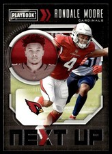 2021 Panini Playbook Next Up Rondale Moore Arizona Cardinals #NXT-RMO